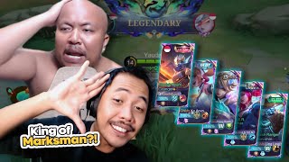 APA KING OF MARKSMAN DIBANTAI SAMA META 5 MM WKWKWK  Mobile Legends [upl. by Misab173]