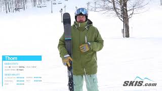 Thoms ReviewArmada Declivity 82 TI Skis 2022Skiscom [upl. by Jary76]