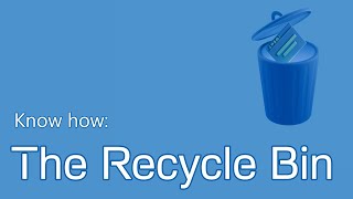 Know how The recycle bin [upl. by Aihsel]