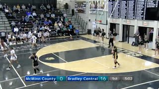 22324 TSSAA Girls Basketball Region 3 Game  Bradley Central vs McMinn County [upl. by Davita]