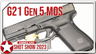 Glock s New Pistols at SHOT 2023 [upl. by Yelsgnik778]