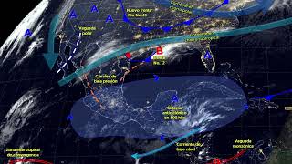 PRONOSTICO METEOROLÓGICO 202412205 para Mexico amp Bahia de Banderas [upl. by Zetana239]