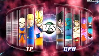 Goku SSJ 18 Krillin vs Turles Bojack Broly Janemba amp Hatchiyack  DBRB2 Request Match [upl. by Nnylyt577]