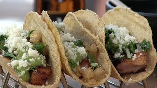 How To Make Pork Belly Tacos  Smoked And Seared Pork Belly [upl. by Callista]