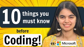 Watch this before you start Coding  10 Tips for Coders [upl. by Roseann]