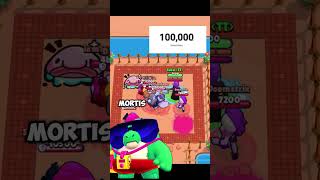 100000 Abos🥳🥳🥳 brawlstars mortis brawlstarsstory [upl. by Tomchay]