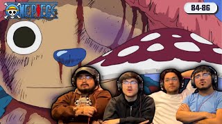 Choppers Backstory  Best EPs so far  One Piece Eps 8486  One Piece Reaction [upl. by Norraa]