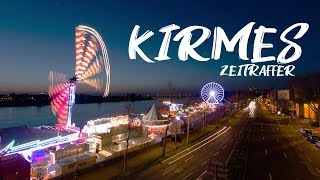 Kirmes am Tonhallenufer in Düsseldorf Zeitraffer 2018 [upl. by Oech]