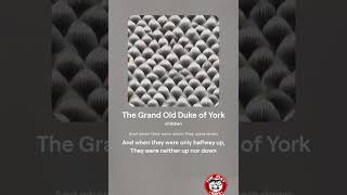 The Grand Old Duke of York  version 2  kidsvideos nurseryrhymes shorts short shortvideo [upl. by Mehta679]