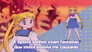 Sailor Moon  Abertura Brasileira  Legendado [upl. by Ochs187]