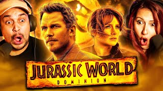 JURASSIC WORLD DOMINION EXTENDED EDITION 2022 MOVIE REACTION  FIRST TIME WATCHING  REVIEW [upl. by Anavoig2]