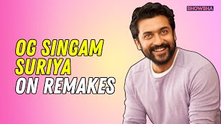 The Original Singam Suriya Heaps Praise On Rohit Shettys Singham 3 amp Bollywood Legends  WATCH [upl. by Ariahs]