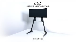 CSL Cockpit Monitor Stand Video Guide [upl. by Refinneg]