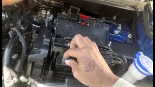 Replace Ford Ecosport 2018 Battery DIY  Part 2 [upl. by Euqinotna]