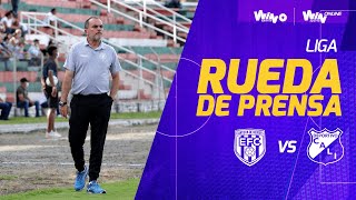 Rueda de prensa de Deportivo Cali tras su partido con Envigado [upl. by Girvin]