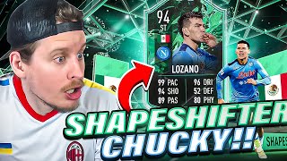 Lozano but hes a STRIKER 94 Shapeshifters Lozano Review FIFA 22 Ultimate Team [upl. by Elcin]