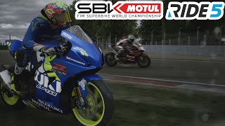 RIDE 5  WSBK 2024 Race At Monza [upl. by Corabelle]