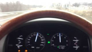 LEXUS LX470 acceleration top speed 0180 [upl. by Av]