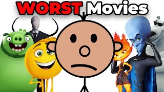 The WORST Movies Of the Decade [upl. by Nylkcaj180]