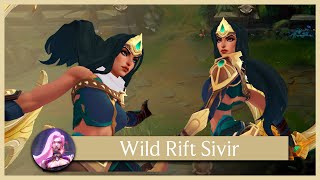 Wild Rift Sivir League of Legends Custom Skin [upl. by Notniw]