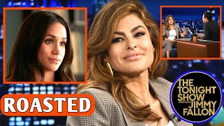 Eva Mendes ROAST Meghan Markle in SHOCKING Jimmy Fallon Interview While Discussing Childrens Book [upl. by Lorac826]