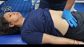 Chiropractic Treatment for gas and back pain problem since 12 years [upl. by Aip864]