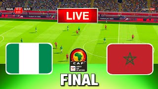 NIGERIA Vs MOROCCO  FIFA World Cup African qualifiers  Live Football Match Today [upl. by Hollyanne]