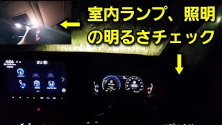 【新型ステップワゴン】夜間帯に車内の照明類、ルームランプを点灯！ホンダ 内装 新型スパーダ [upl. by Rola]