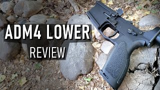 American Defense ADM4 Ambi AR15 Lower Receiver Review [upl. by Yecies]