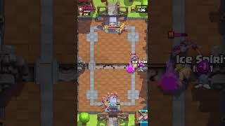 Larry Evo vs Elite Barbarians 💯🗡 clashroyale [upl. by Mccallum]