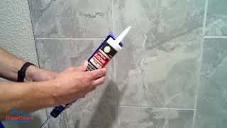 How To Caulk a Bathtub Learn how to restore old bath tub caulking yourself [upl. by Idnym576]