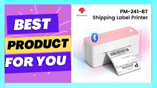 Phomemo 241 Bluetooth Thermal Label Printer [upl. by Wendell]