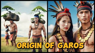 The Origin of Garos  Misi Saljong amp Goera  Ahowe Legend PART  1 [upl. by Ueik]