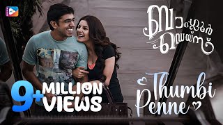 Thumbi Penne  Bangalore Days Songs  NivinPauly  DulquarSalman  Nazriya  IshaThalvar [upl. by Ynafetse]