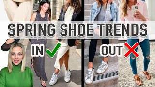 SPRING 2024 SHOE TRENDS Whats IN and Whats OUT [upl. by Beattie74]