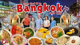 ₱100 to ₱6000 BANGKOK FOOD TRIP 2024 with Team Chef RV [upl. by Lian]