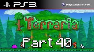 Lets Play Terraria PS3 Part 40  the Twins Boss Battle [upl. by Smaj]