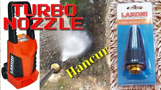 LAKONI Daytona TURBO Nozzle power cleaning high pressure washing [upl. by Hukill]