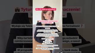 Tutuł przelewu ma znaczenie ‼️przelew biurorachunkowe bank [upl. by Yenttirb495]