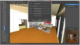 Kerkythea 06 Render interno Iluminar materiales vid 2 [upl. by Anialahs5]