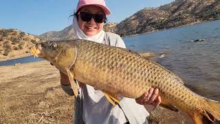 Carp Fishing at Lake Kaweah [upl. by Geiss385]