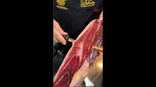 X Concurso Comarcal de Cortadores de Jamón de Bellota 100 Ibérico DOP Los Pedroches 🐽🔪 [upl. by Lenahc344]