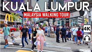 KUALA LUMPUR Malaysia 🇲🇾 4K Walking Tour  Bukit Bintang City Center [upl. by Namwen]