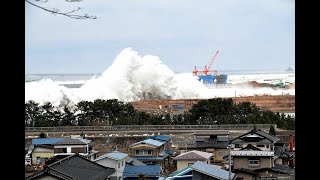 Great East Japan Tsunami in Kuji Iwate Prefecture Compilation [upl. by Asylla]