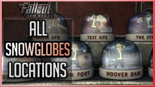 Fallout New Vegas  All Snow Globe Locations [upl. by Torbert]