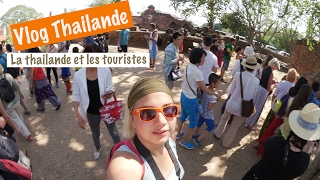 Vlog Thailande 14 Ayutthaya et ses touristes [upl. by Ahsinod]