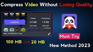 How to Compress Video Without Losing Quality in 2023 [upl. by Ennailuj]