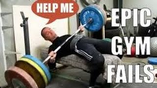 EPIC GYM FAILS AND ACCIDENTS Compilation 2015  Funny And Painfull [upl. by Coney]