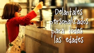 Delantales Personalizados [upl. by Alah]