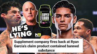 Ryan Garcia Accused Of Tampering CEO Denies Ostarine Contamination [upl. by Mccurdy318]